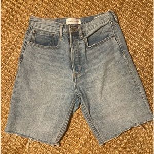 Denim shorts